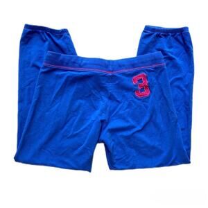 Vintage y2k blue cotton capri sweatpants